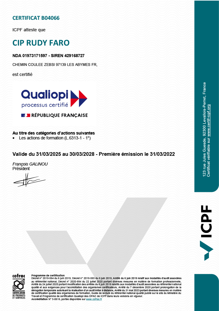 Certificat